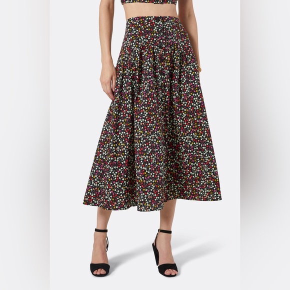 JOIE BRIXERLEY MIDI COTTON SKIRT - Picture 2 of 11